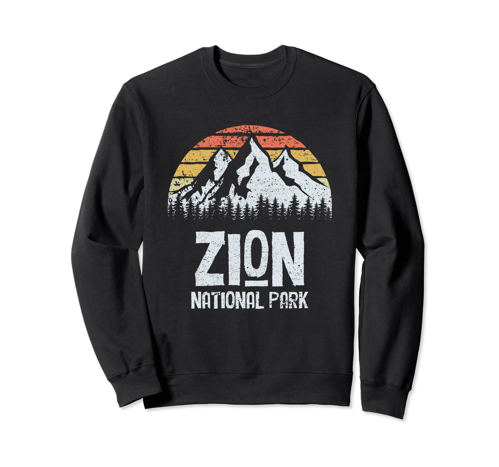 Zion National Park Utah Hiking Sweat T-Shirt - Casual Everyday Wear Unisex - T-Shirt, Sweatshirt, Hoodie