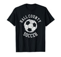 Hall County Soccer Distressed 90S T-Shirt - Fun Novelty Design Men Women - T-Shirt, Sweatshirt, Hoodie