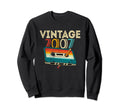18 Year Old Gifts 2007 Cassette Sweatshirt - Custom Art Print for Adults - T-Shirt, Sweatshirt, Hoodie