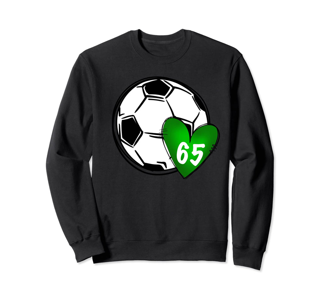 Womens Custom Soccer Mom Number Sweatshirt - Fun Novelty Design for Adults - T-Shirt, Sweatshirt, Hoodie