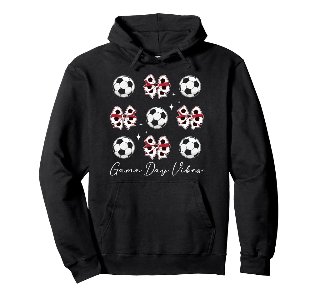 Game Day Vibes Soccer Game Day Soccer Hoodie - Fun Novelty Design Unisex - T-Shirt, Sweatshirt, Hoodie