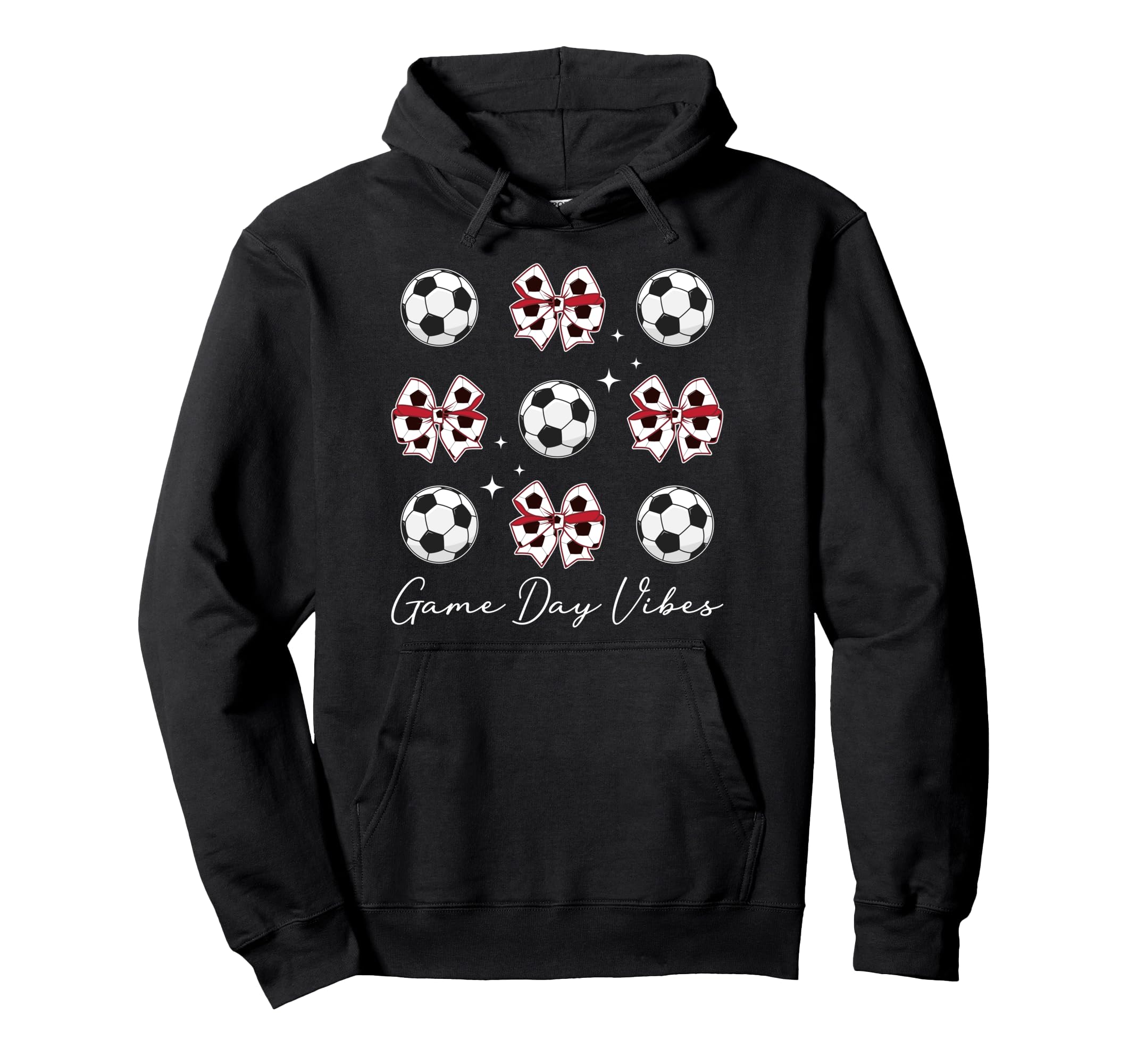 Game Day Vibes Soccer Game Day Soccer Hoodie - Fun Novelty Design Unisex - T-Shirt, Sweatshirt, Hoodie