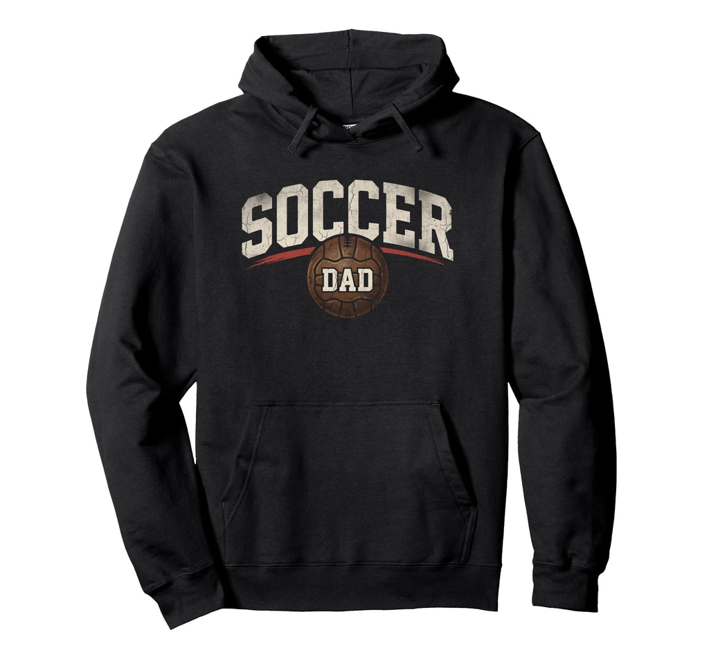Soccer Dad Fathers Day Football Hoodie - Minimalist Print for Adults - T-Shirt, Sweatshirt, Hoodie