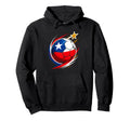 Chile Soccer Heritage Badge Hoodie - Aesthetic Graphic Men Women - T-Shirt, Sweatshirt, Hoodie