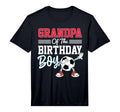 Grandpa Birthday Soccer Party Family T-Shirt - Custom Art Print Men Women - T-Shirt, Sweatshirt, Hoodie