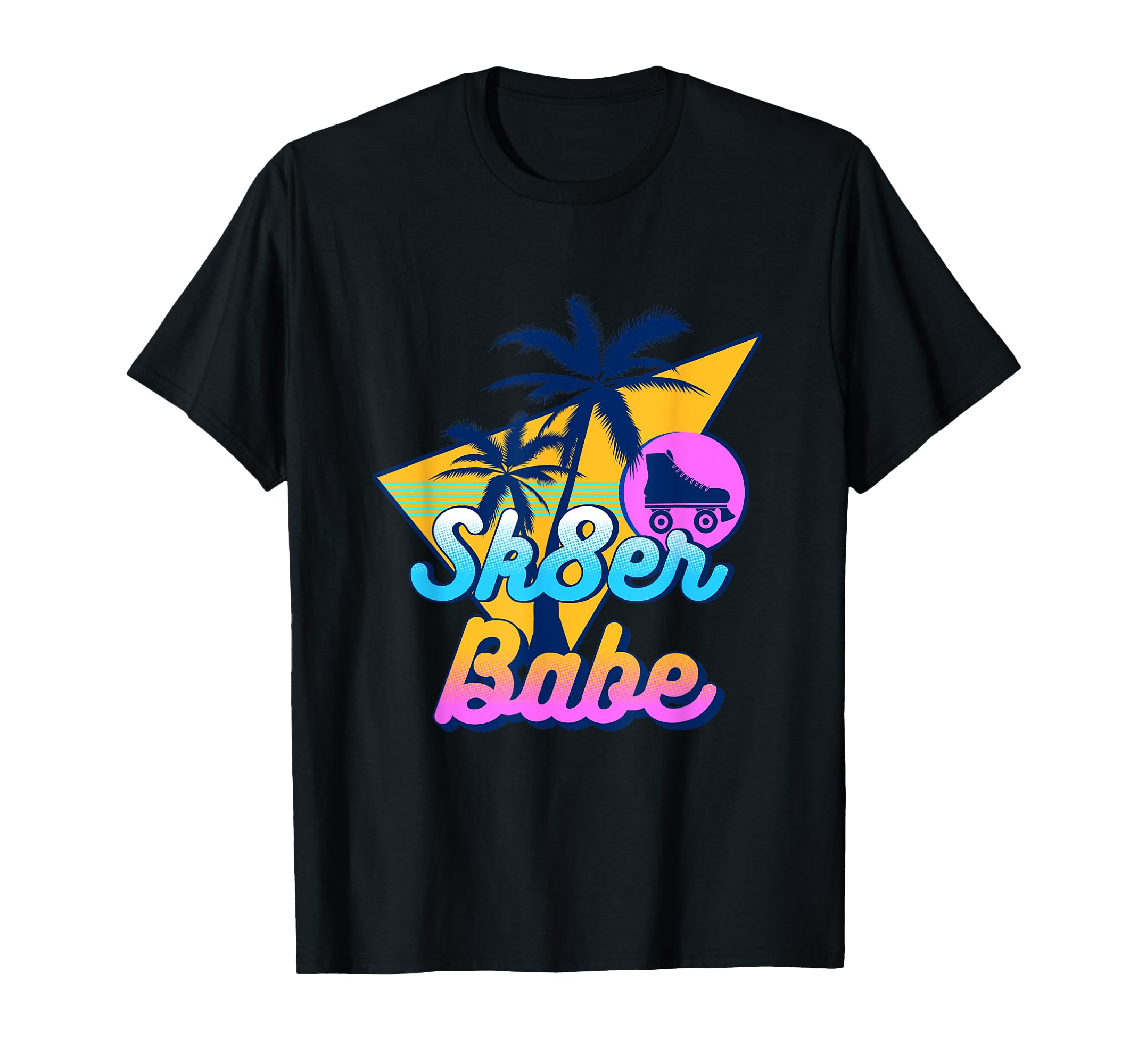 Sk8Ter Babe Roller Skate T-Shirt - Unique Graphic Men Women - T-Shirt, Sweatshirt, Hoodie