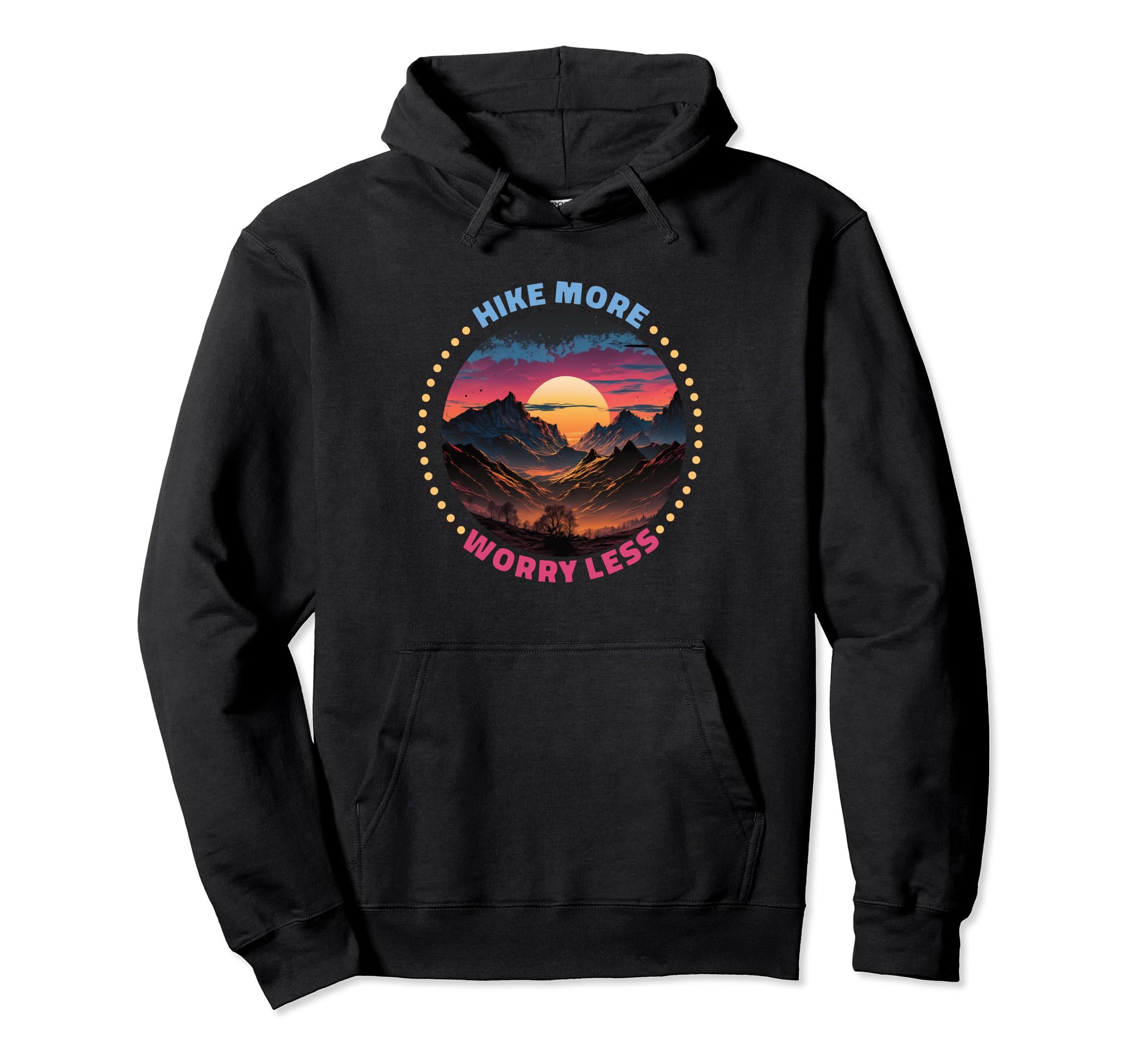 Outdoor Mountain Landscape And National Hoodie - Trendy Graphic for Adults - T-Shirt, Sweatshirt, Hoodie