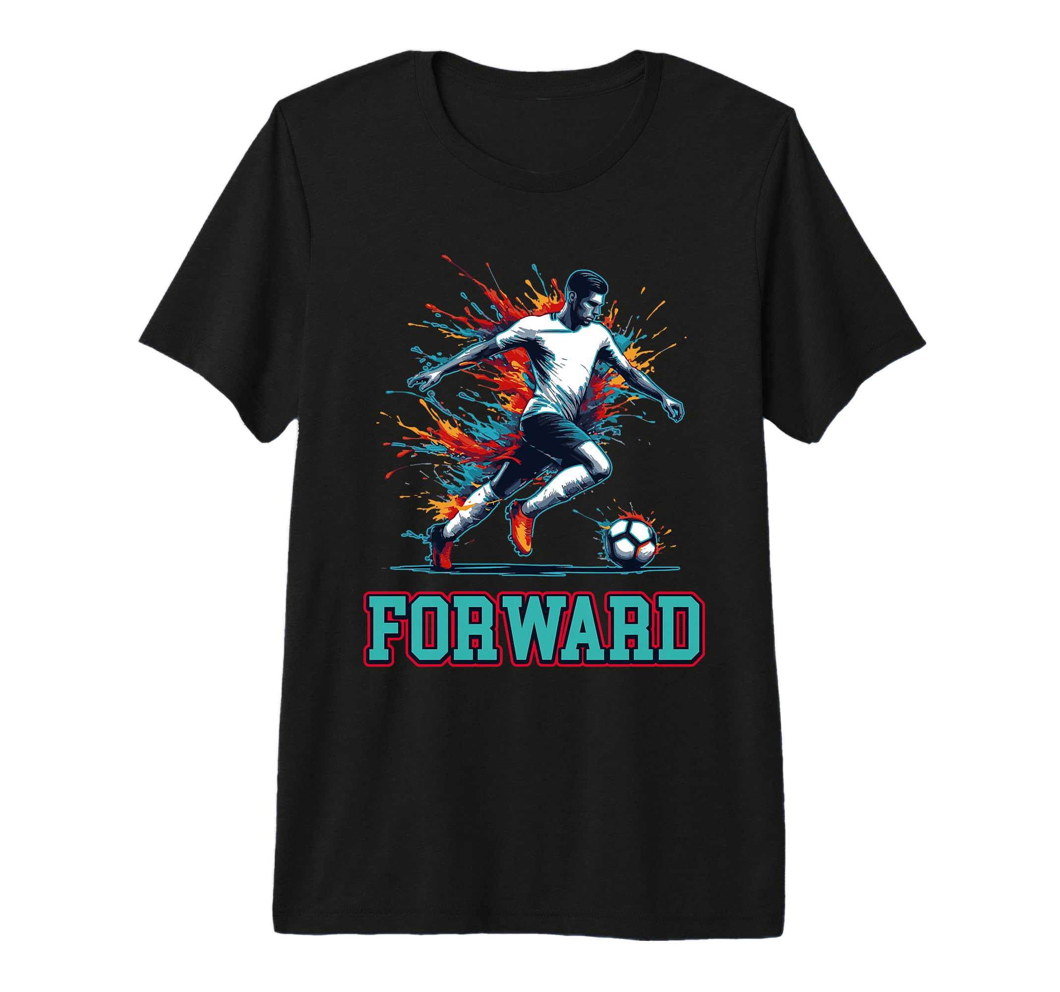 Soccer Forward Fullback Position T-Shirt - Minimalist Print for Adults - T-Shirt, Sweatshirt, Hoodie