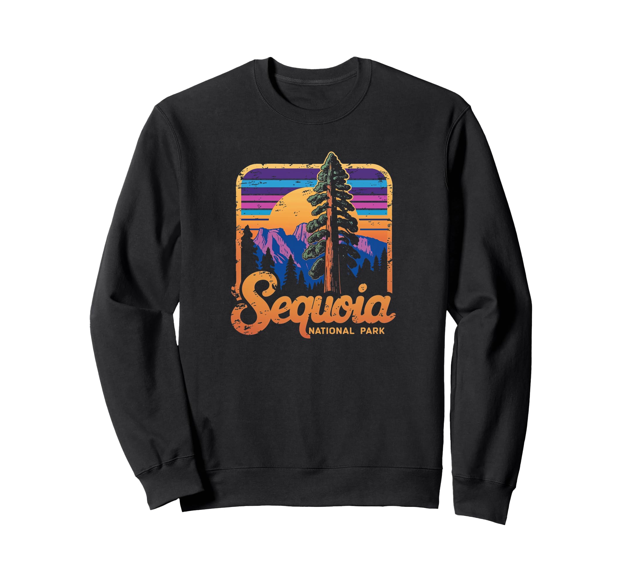 Sequoia National Park Sunset Landscape Sweatshirt - Streetwear Style Unisex - T-Shirt, Sweatshirt, Hoodie