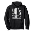 90S Seattle Used To Be My Playground Grunge Hoodie - Trendy Graphic Unisex - T-Shirt, Sweatshirt, Hoodie