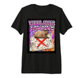 Vibes Over Tactics Meme Capybara Soccer T-Shirt - Streetwear Style Unisex - T-Shirt, Sweatshirt, Hoodie