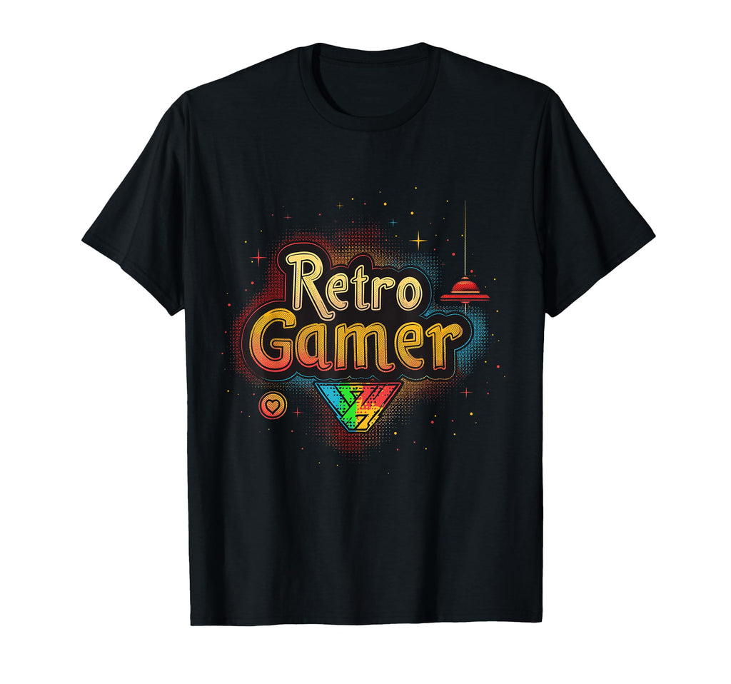 Gamer 80S Arcade Gaming Gift T-Shirt - Casual Everyday Wear Unisex - T-Shirt, Sweatshirt, Hoodie