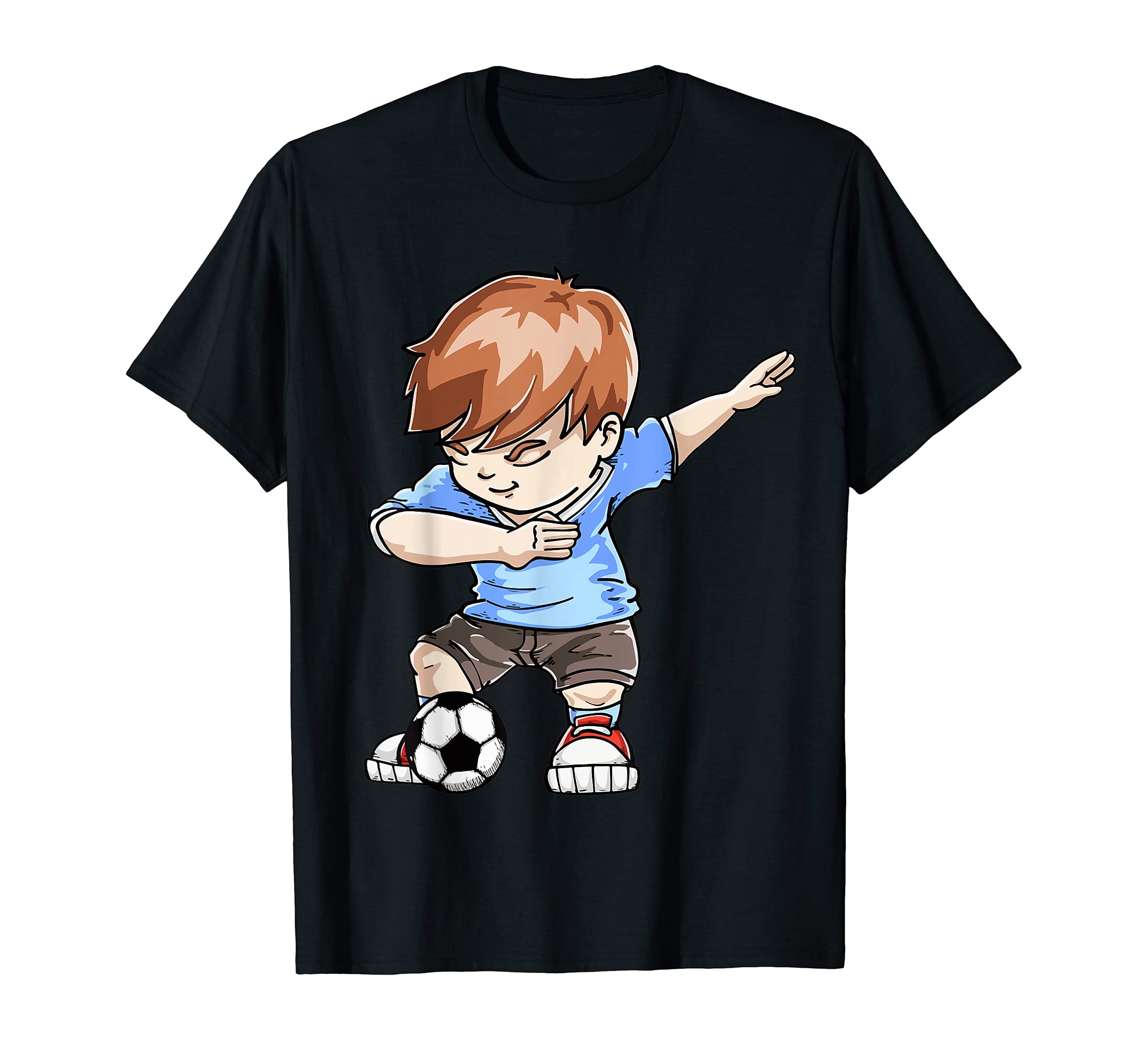Dabbing Soccer Player Dab Dance T-Shirt - Streetwear Style Men Women - T-Shirt, Sweatshirt, Hoodie