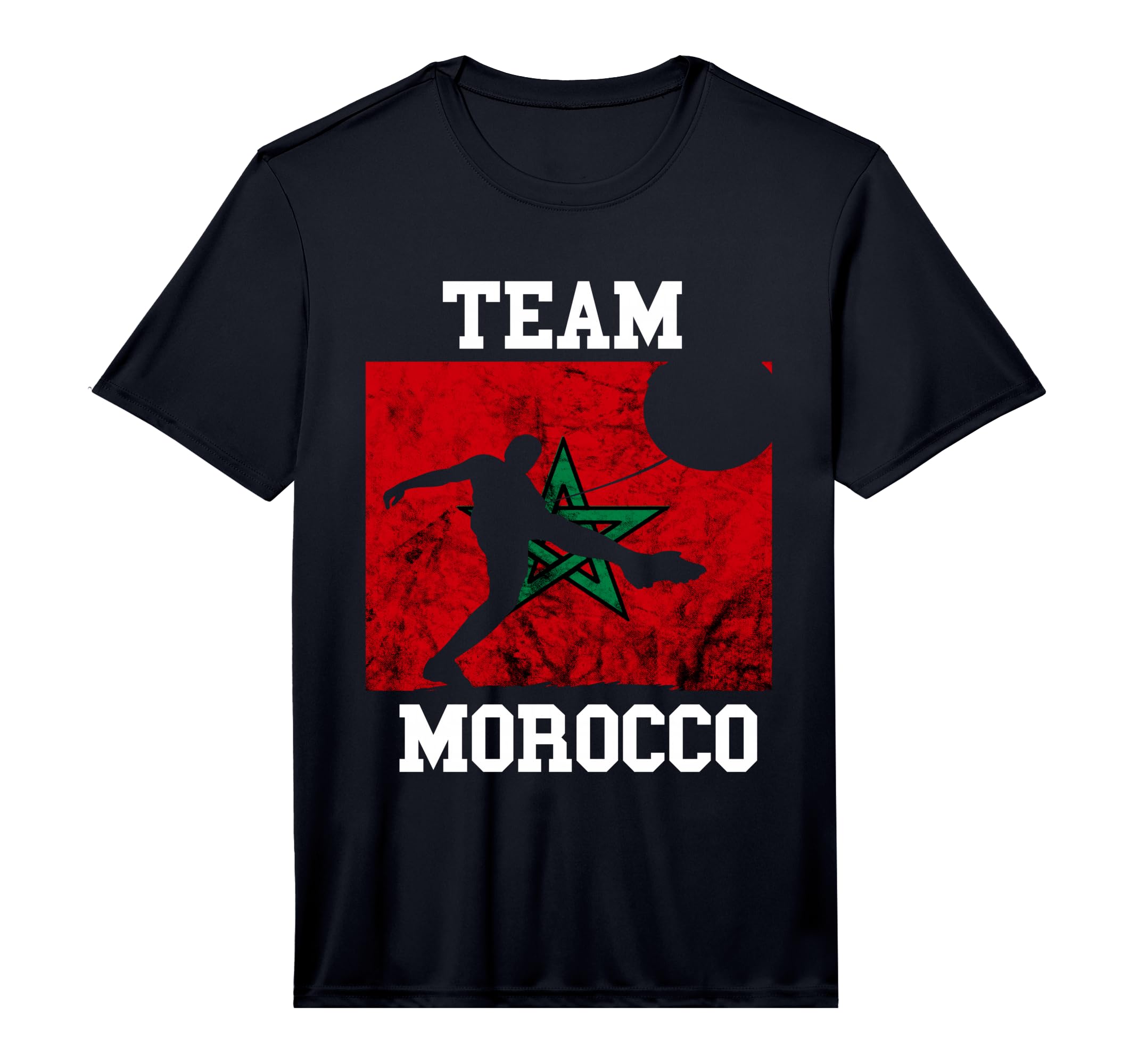 Morocco Moroccan Soccer Team T-Shirt - Fun Novelty Design Men Women - T-Shirt, Sweatshirt, Hoodie
