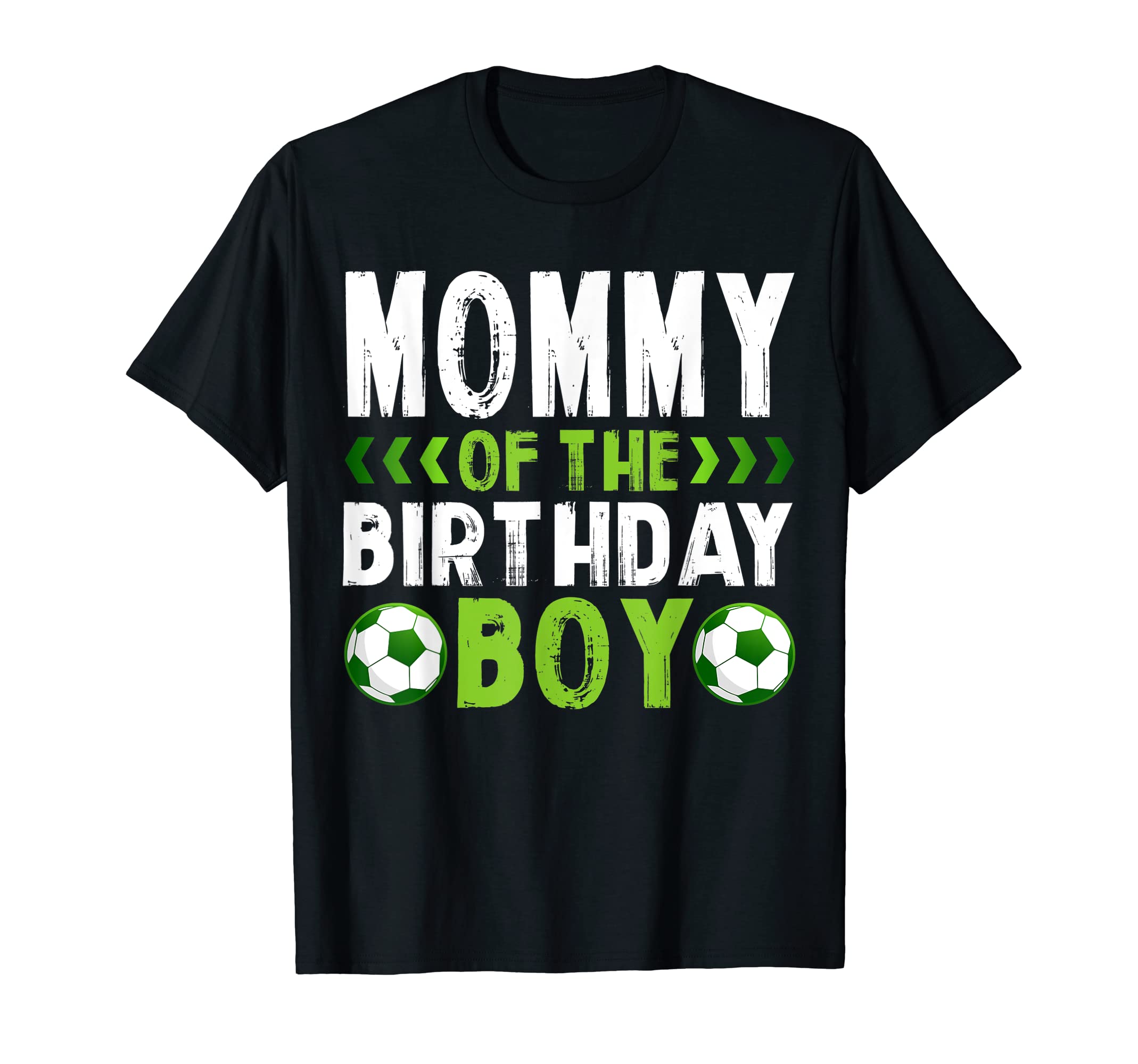 Mommy Birthday Soccer Player Matching T-Shirt - Minimalist Print Men Women - T-Shirt, Sweatshirt, Hoodie