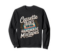Cassette Tapes Handmade Sweatshirt - Fun Novelty Design for Adults - T-Shirt, Sweatshirt, Hoodie