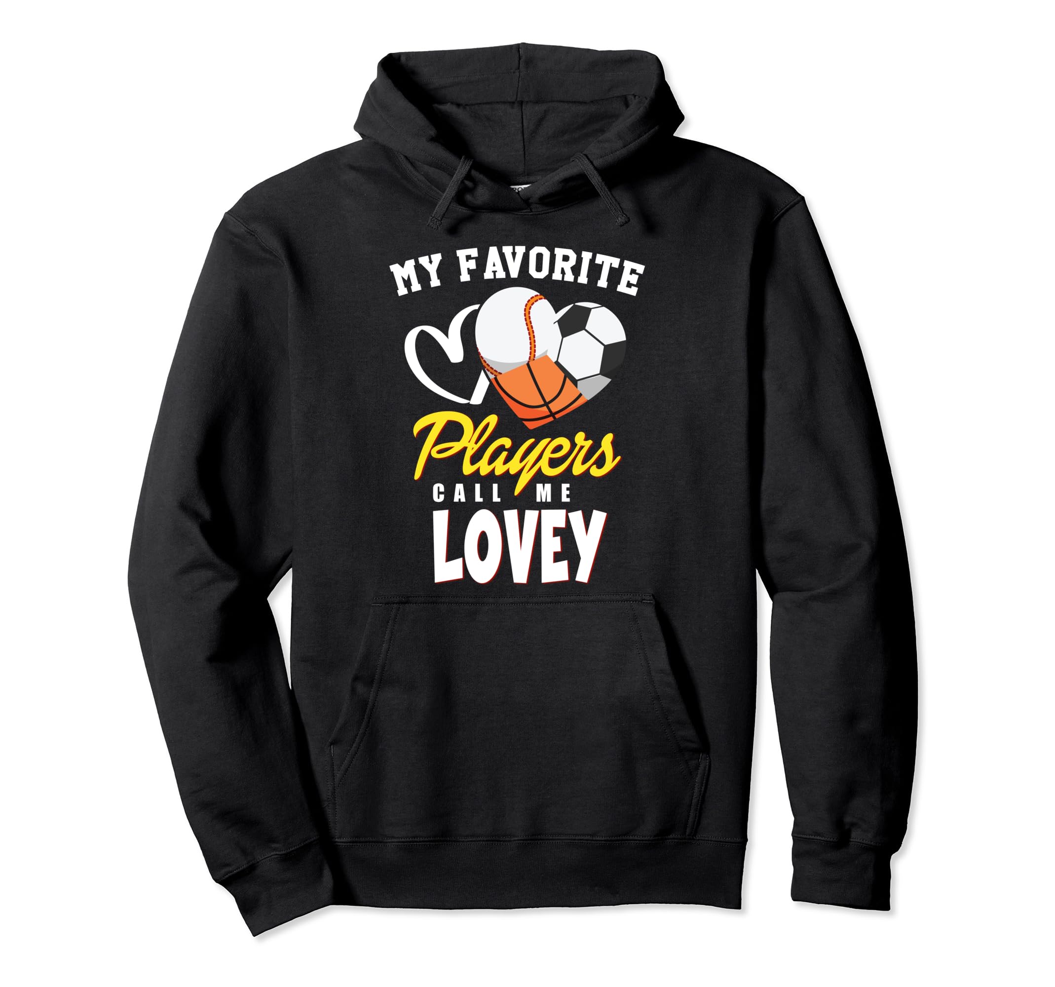 My Favorite Players Baseball Soccer Hoodie - Unique Graphic for Adults - T-Shirt, Sweatshirt, Hoodie