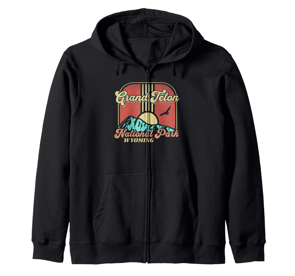 Grand Teton National Park Wyoming Sweatshirt - Streetwear Style Men Women - T-Shirt, Sweatshirt, Hoodie