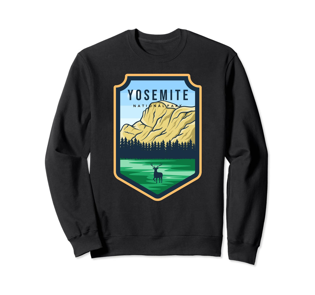 Yosemite National Park California Sweatshirt - Graphic Print Unisex - T-Shirt, Sweatshirt, Hoodie