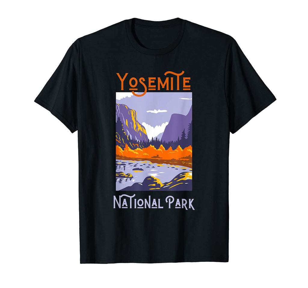 Yosemite National Park T-Shirt - Graphic Print Men Women - T-Shirt, Sweatshirt, Hoodie