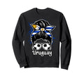 Uruguay Football Game Player Soccer Sweatshirt - Trendy Graphic for Adults - T-Shirt, Sweatshirt, Hoodie