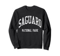 Saguaro National Park 70S College Sweatshirt - Novelty Apparel Men Women - T-Shirt, Sweatshirt, Hoodie