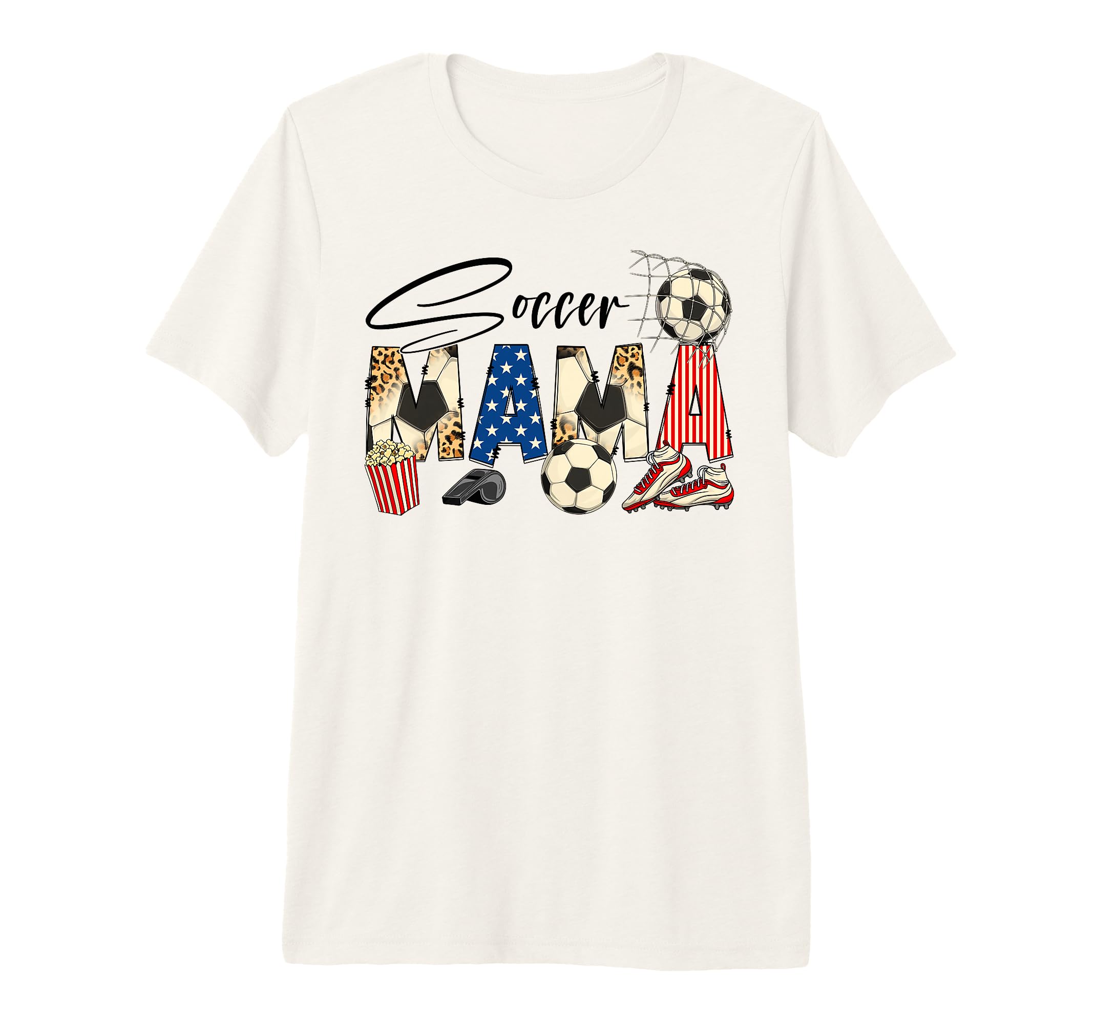 Soccer Mama Mom Soccer Lovers Fans Happy T-Shirt - Minimalist Print Unisex - T-Shirt, Sweatshirt, Hoodie