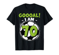 70 Year Old Birthday Soccer Themed T-Shirt - Custom Art Print Men Women - T-Shirt, Sweatshirt, Hoodie