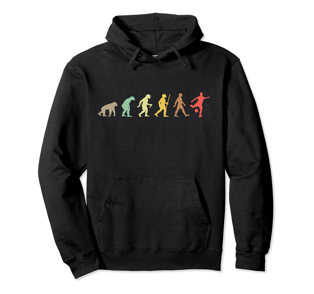 Football Soccer Evolution Hoodie - Custom Art Print Unisex - T-Shirt, Sweatshirt, Hoodie