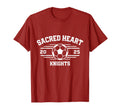 Sacred Heart Knights High School Gear Hoodie - Graphic Print Unisex - T-Shirt, Sweatshirt, Hoodie