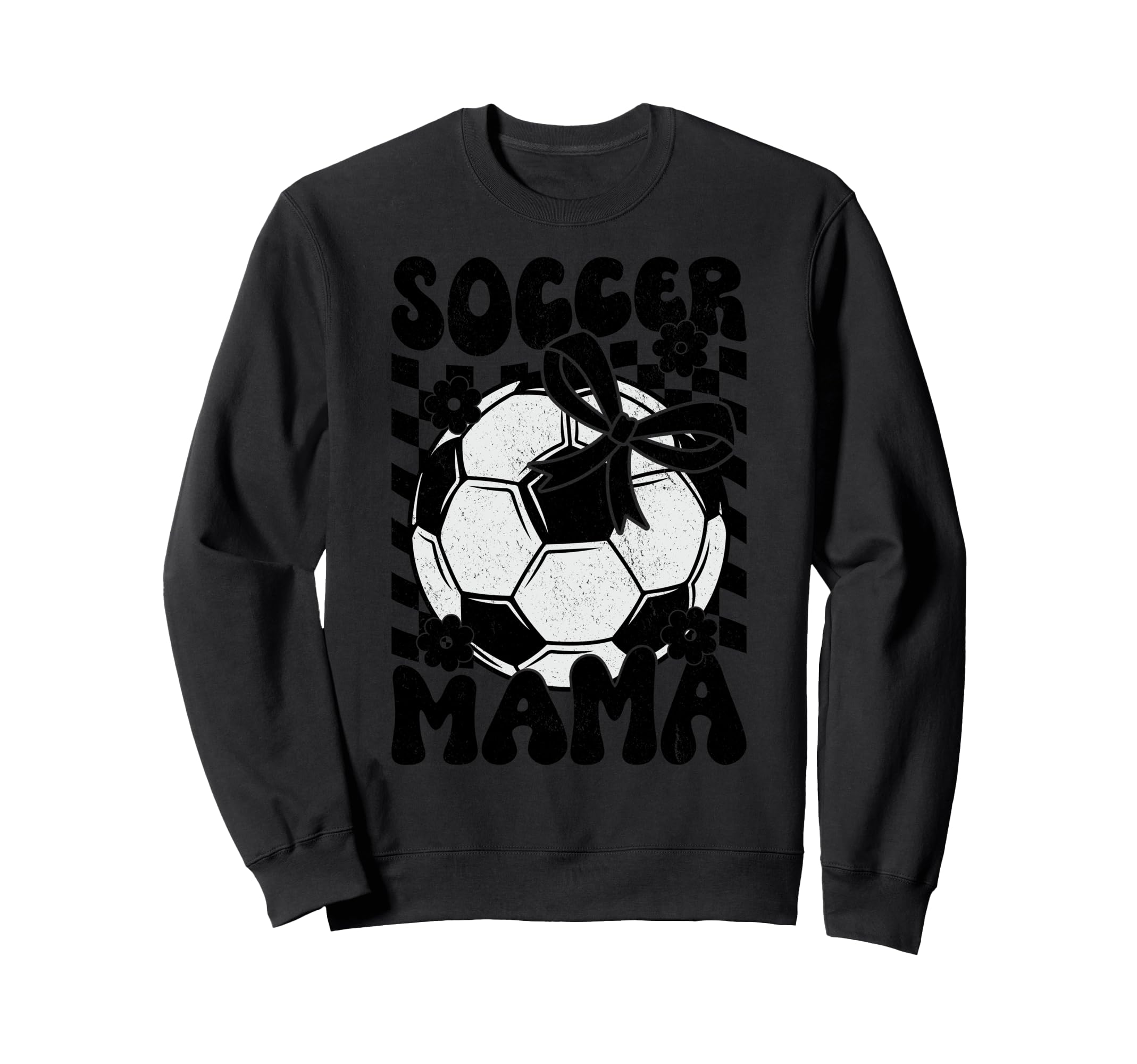 Soccer Mama Mother Mom Mommy Play Ball Sweatshirt - Unique Graphic Unisex - T-Shirt, Sweatshirt, Hoodie