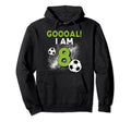 8Th Birthday Soccer Theme 8Year Old B Hoodie - Streetwear Style Men Women - T-Shirt, Sweatshirt, Hoodie