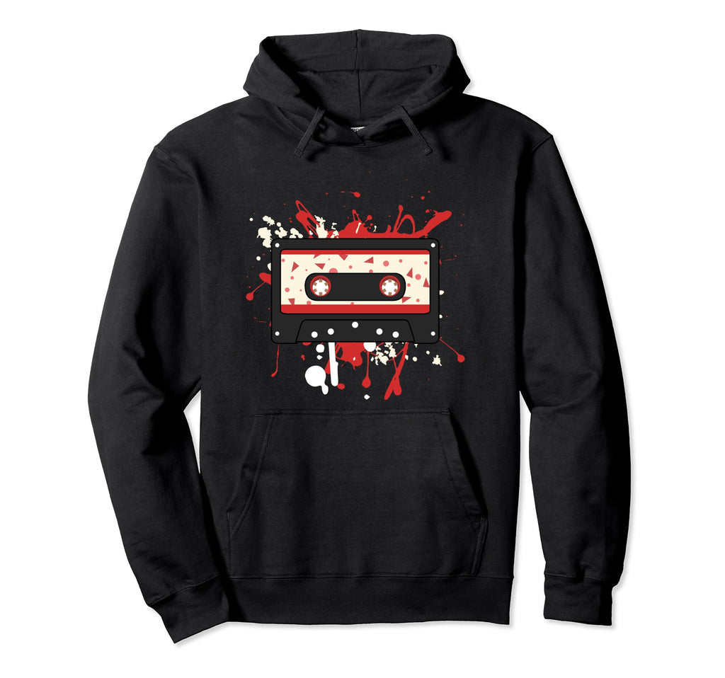 80S 90S Cassette Tape Audio 1980S Tape Hoodie - Custom Art Print for Adults - T-Shirt, Sweatshirt, Hoodie