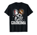 Ball Grandma Baseball Football Soccer T-Shirt - Trendy Graphic Men Women - T-Shirt, Sweatshirt, Hoodie