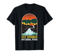 Hot Springs National Park Sunset T-Shirt - Minimalist Print Men Women - T-Shirt, Sweatshirt, Hoodie