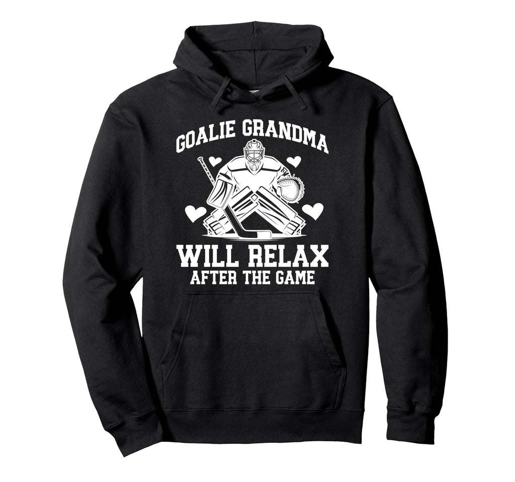 Funny Hockey Goalie Grandma Ice Hoodie - Streetwear Style for Adults - T-Shirt, Sweatshirt, Hoodie