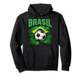 2026 Brasil Cup Flag Soccer Pride Hoodie - Trendy Graphic for Adults - T-Shirt, Sweatshirt, Hoodie