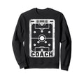 Soccer Coach Training Coaching Sweatshirt - Graphic Print for Adults - T-Shirt, Sweatshirt, Hoodie