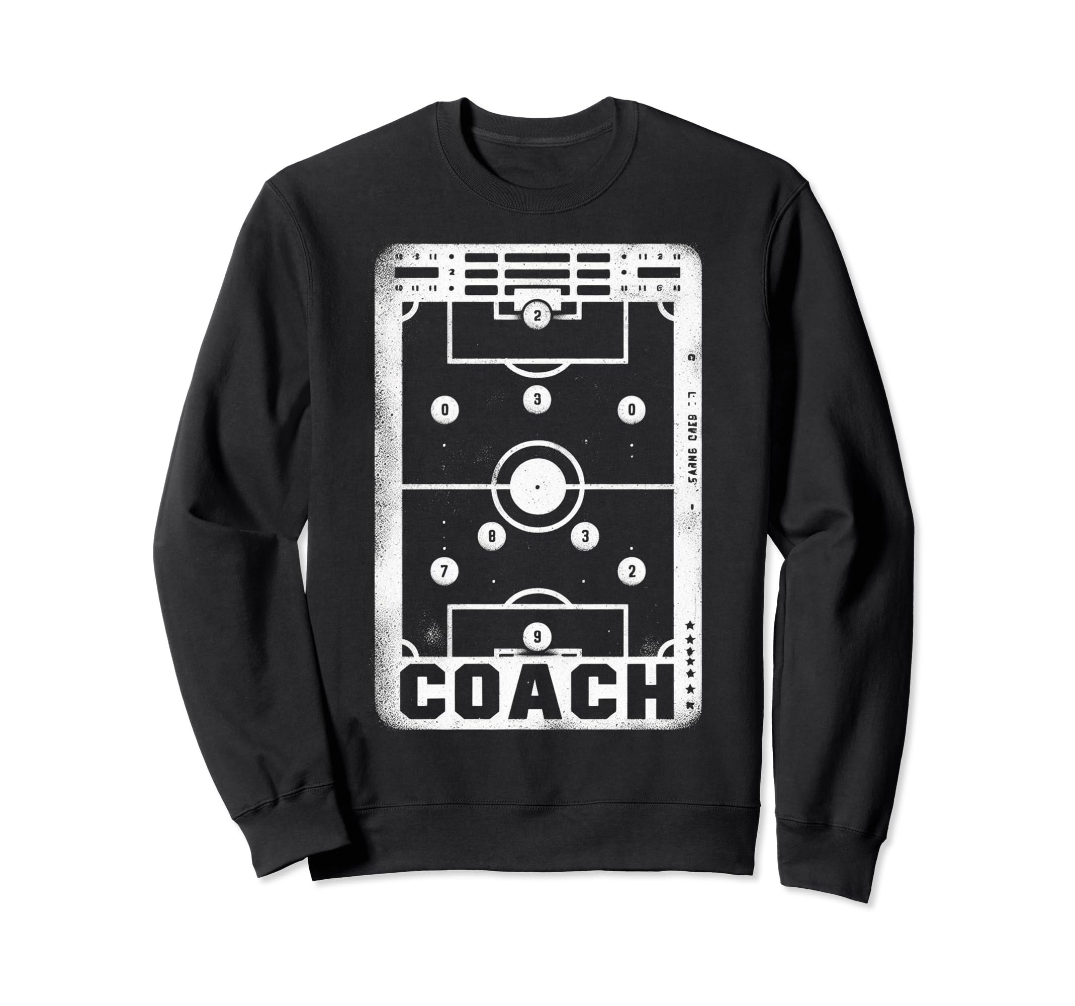 Soccer Coach Training Coaching Sweatshirt - Graphic Print for Adults - T-Shirt, Sweatshirt, Hoodie
