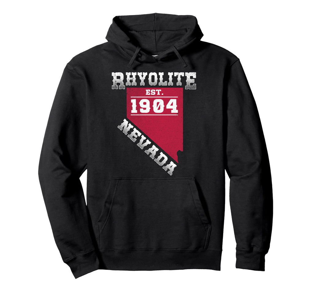 Death Valley Rhyolite Nevada Funny Hoodie - Minimalist Print Men Women - T-Shirt, Sweatshirt, Hoodie