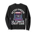 80S Arcade Nostalgia Pixel Art Sweatshirt - Fun Novelty Design for Adults - T-Shirt, Sweatshirt, Hoodie