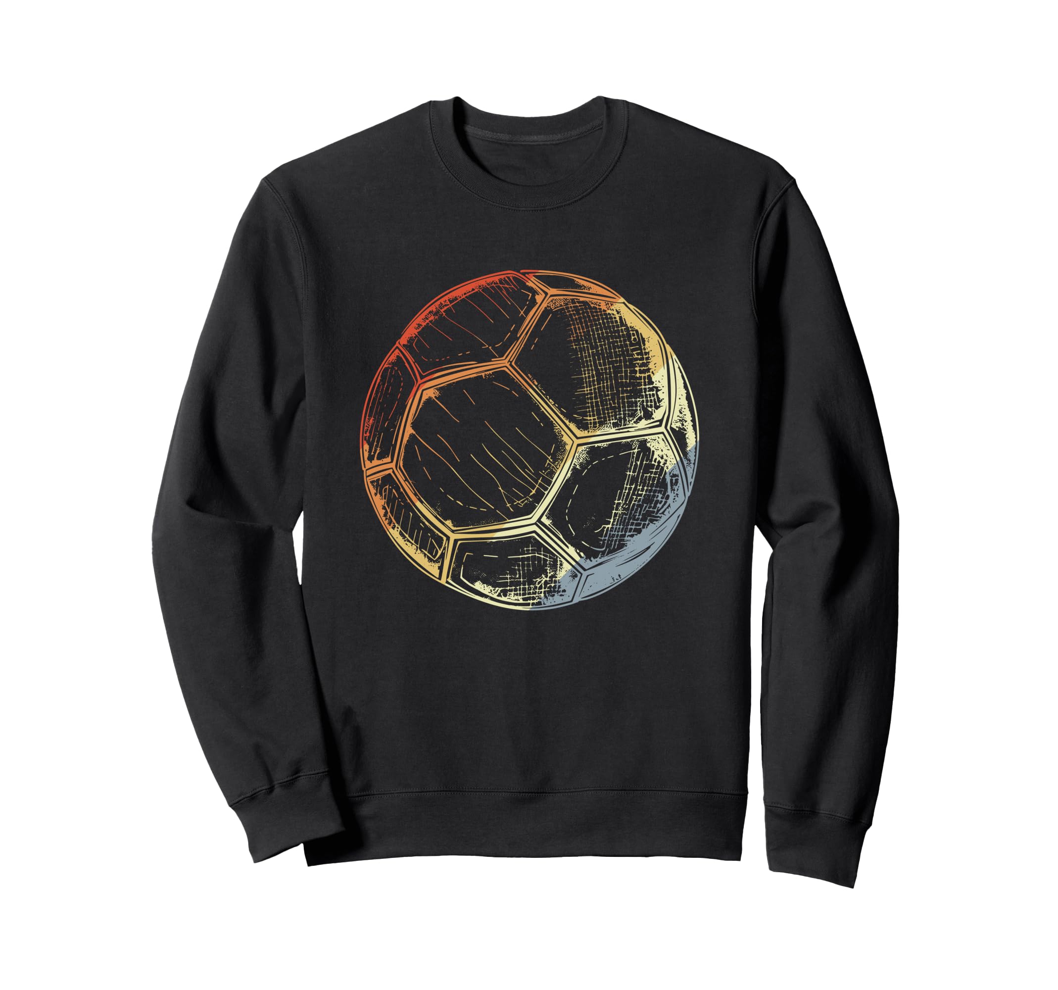 Soccer Ball Drawing Goal Keeper Sweatshirt - Custom Art Print Men Women - T-Shirt, Sweatshirt, Hoodie