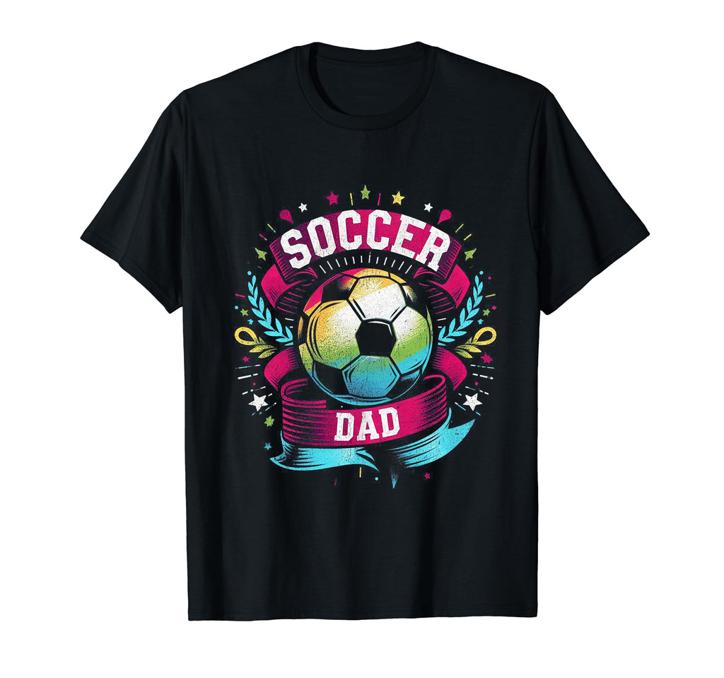 Soccer Dad Family Matching Dad Fathers Day T-Shirt - Unique Graphic Unisex - T-Shirt, Sweatshirt, Hoodie