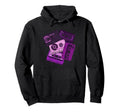 Purple Cassette Tape Music 80S 90S Hoodie - Fun Novelty Design for Adults - T-Shirt, Sweatshirt, Hoodie