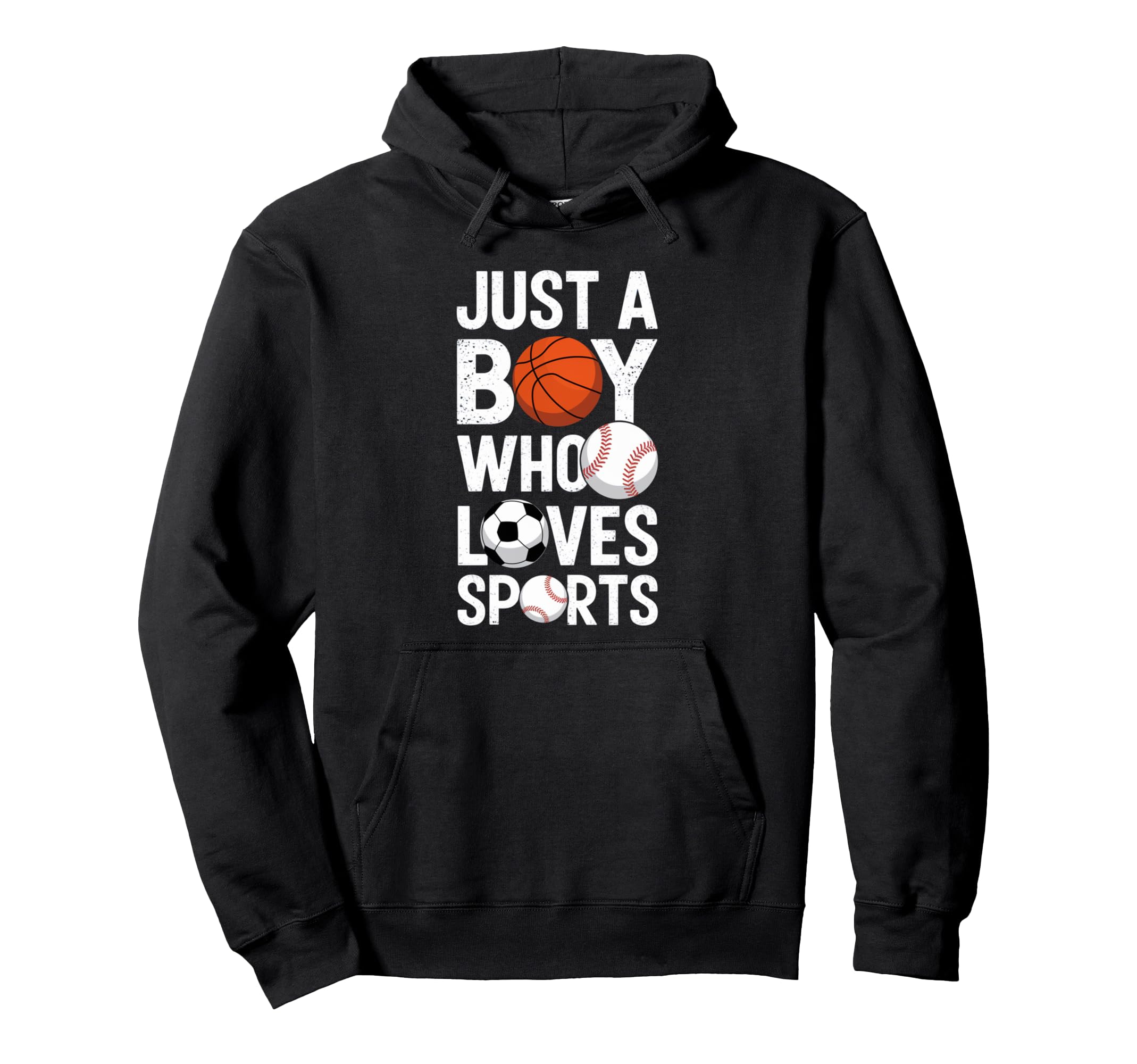 Just Who Loves Sports Basketball Hoodie - Casual Everyday Wear Men Women - T-Shirt, Sweatshirt, Hoodie