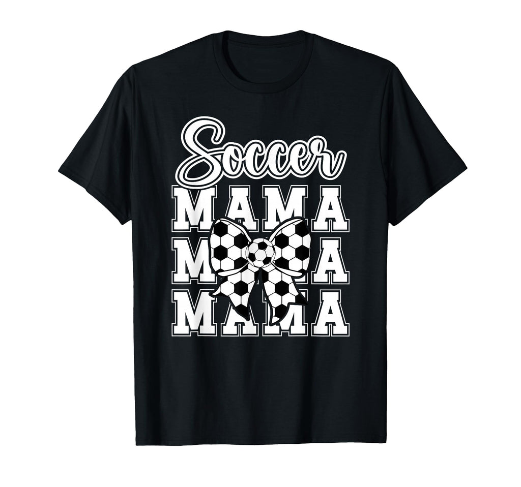 Soccer Mama Coquette Soccer Mom T-Shirt - Minimalist Print for Adults - T-Shirt, Sweatshirt, Hoodie