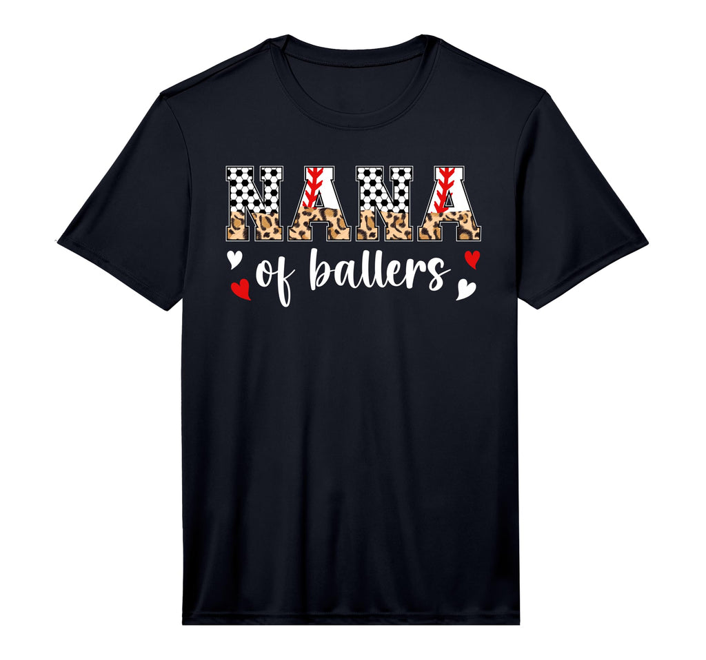 Mens Nana Ballers Baseball Soccer Nana T-Shirt - Minimalist Print Unisex - T-Shirt, Sweatshirt, Hoodie