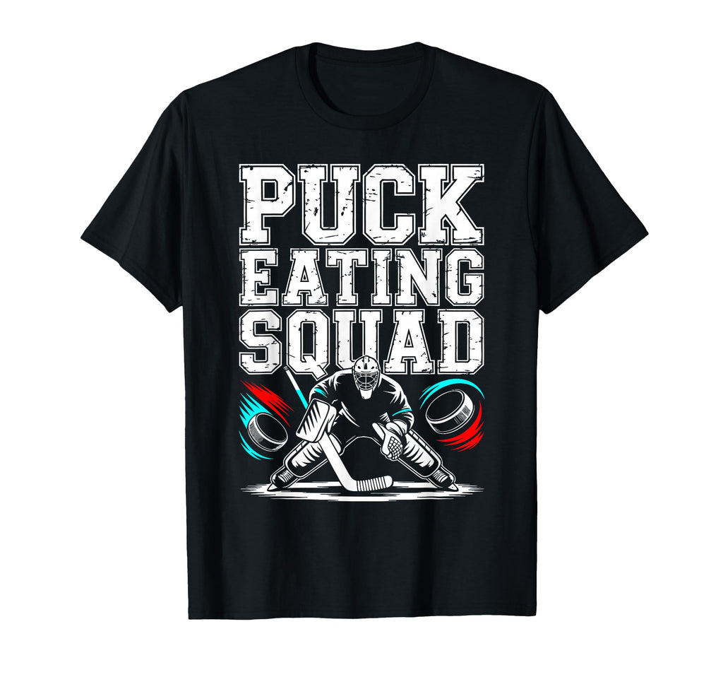Ice Hockey Goalkeeper Team Goalie T-Shirt - Fun Novelty Design Unisex - T-Shirt, Sweatshirt, Hoodie