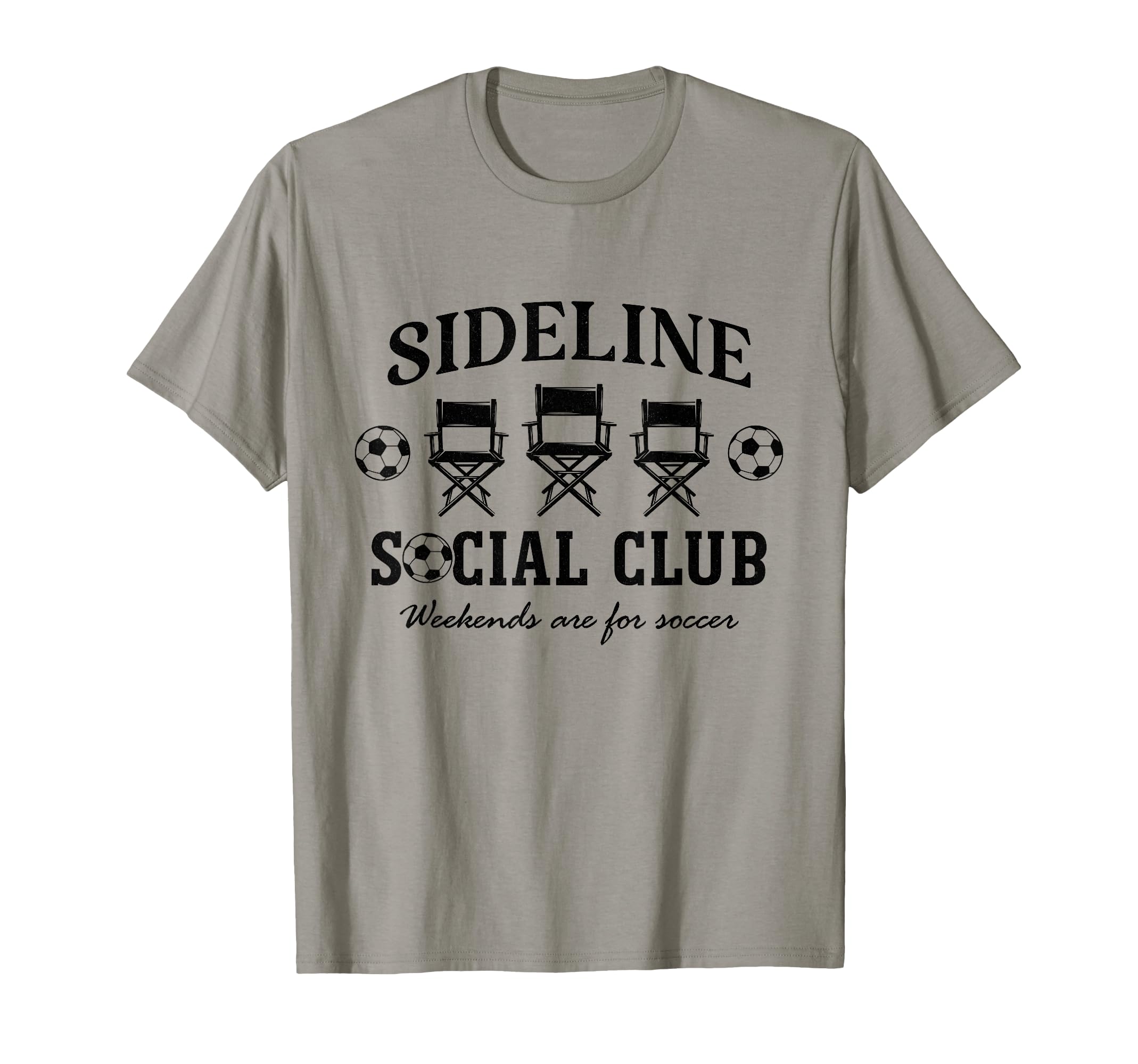 Sideline Social Club Soccer Mom Dad T-Shirt - Trendy Graphic Men Women - T-Shirt, Sweatshirt, Hoodie