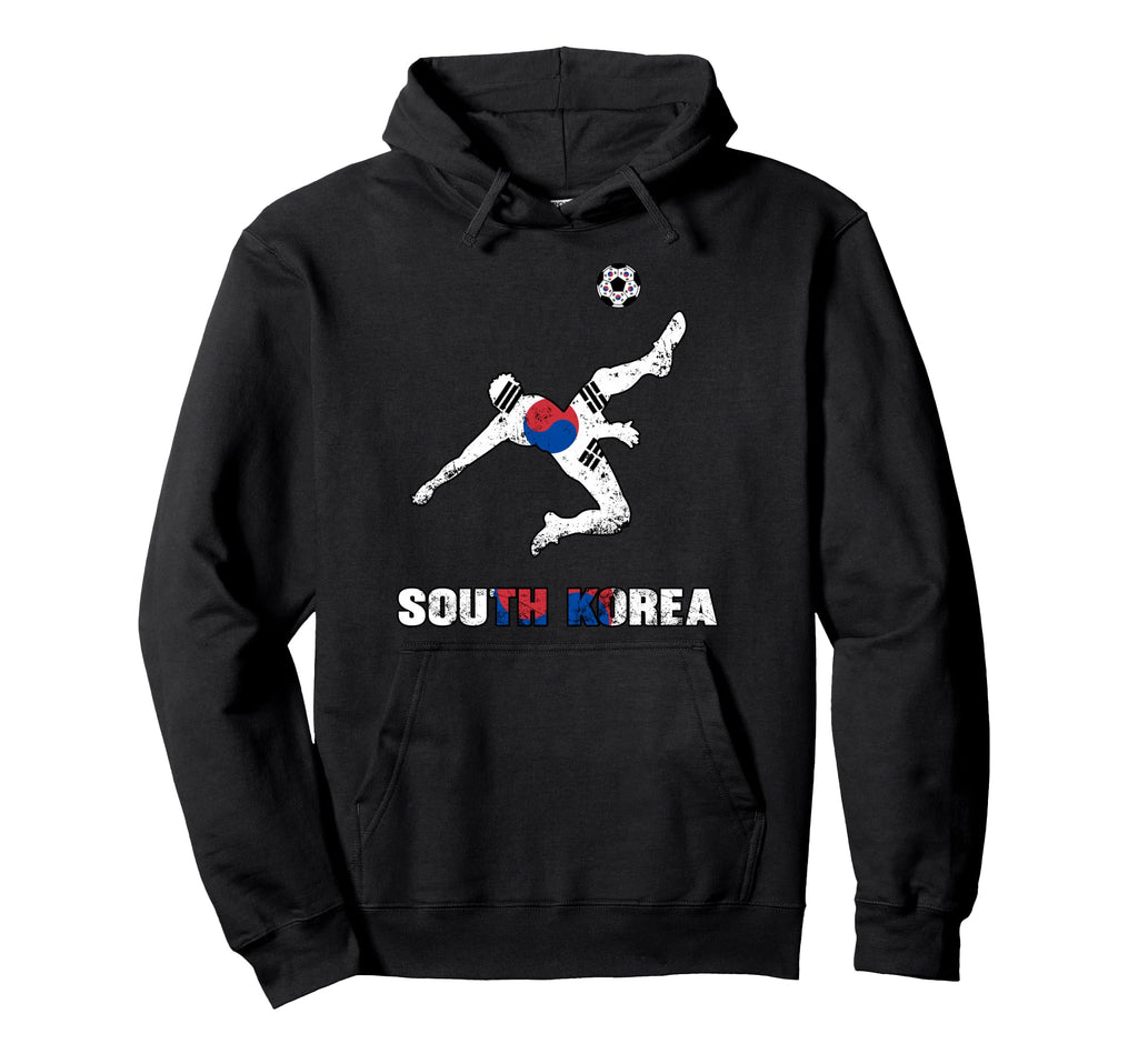 South Korea Football Soccer Game Player Hoodie - Unique Graphic Unisex - T-Shirt, Sweatshirt, Hoodie